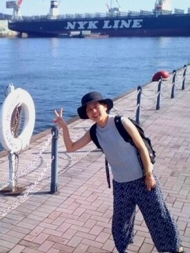 mさん（レディース・149cm）の夏コーディネート