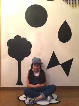 「coen」｜「アイテム（オールインワン・サロペット）」を使った、armondotさん（キッズ・130cm）の春コーディネート