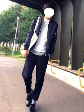「Ron Herman（ロン ハーマン）のアイテム」を使った、reposukeさん（メンズ・173cm）の秋コーディネート