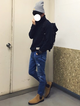 reposukeさん（メンズ・173cm）の冬コーディネート