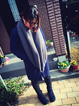 あーちゃんさん（レディース・157cm）の冬コーディネート