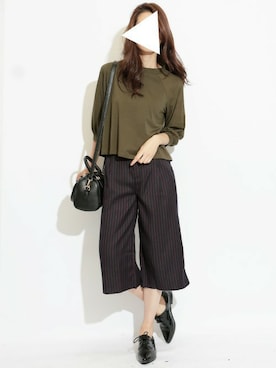 aimohaさん（レディース・166cm）の秋コーディネート