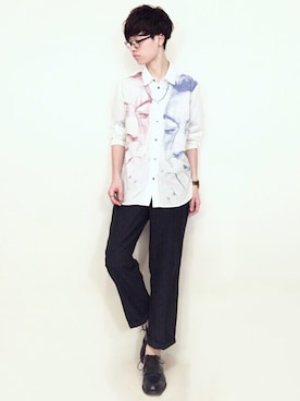 「GUELL MUSTARD（グエル マスタード）のアイテム」を使った、tsUyOshIさん（メンズ・182cm）の夏コーディネート