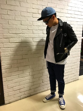 MJ-MICHIさん（メンズ・165cm）の秋コーディネート