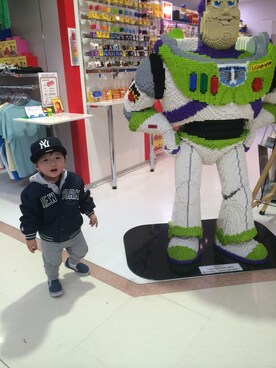 「スエット」｜SHIN.JYOさん（キッズ・80cm）の冬コーディネート