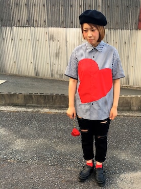 ユリーさん(レディース・154cm)の夏コーディネート