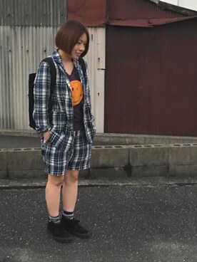 ユリーさん（レディース・154cm）の秋コーディネート