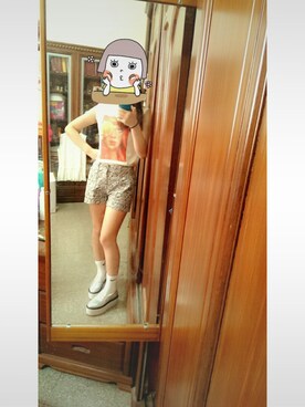 「VII&CO（VII&CO）のアイテム（その他シューズ）」を使った、Soniaさん（レディース・156cm）の秋コーディネート