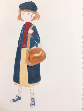 ukiukiさん（レディース・157cm）の冬コーディネート