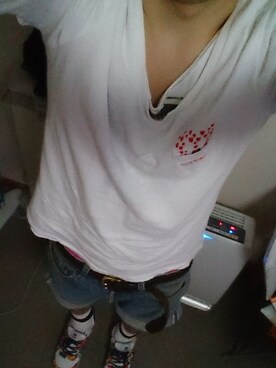 「Rodeo Crowns（ロデオクラウンズ）のアイテム（シューズ）」を使った、はにかむあのこさん（メンズ・168cm）の春コーディネート