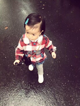 明朗少女芥末芥さんのコーディネート