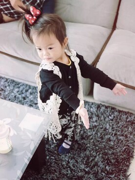 明朗少女芥末芥さんのコーディネート