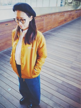 「MANEBU（マネブ）のアイテム」を使った、megumi.Tさん（レディース・165cm）の秋コーディネート