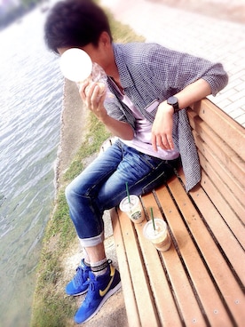 Naoiyaaaaさん（メンズ・180cm）の春コーディネート