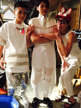 「KYE（キー）のアイテム」を使った、Joyceさん（レディース・165cm）の春コーディネート