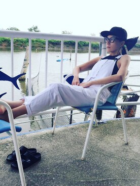 「benoit missolinのアイテム」を使った、Joyceさん（レディース・165cm）の春コーディネート