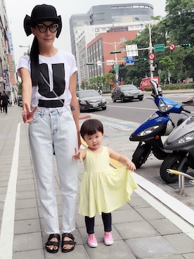 「benoit missolinのアイテム」を使った、Joyceさん（レディース・165cm）の春コーディネート