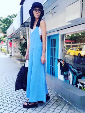 「benoit missolinのアイテム」を使った、Joyceさん（レディース・165cm）の夏コーディネート