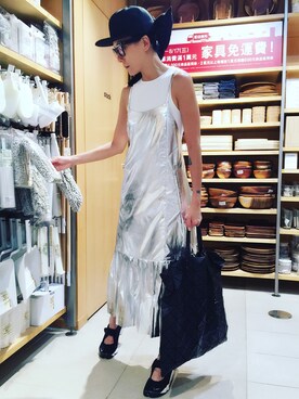 「benoit missolinのアイテム」を使った、Joyceさん（レディース・165cm）の夏コーディネート