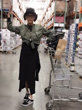 「benoit missolinのアイテム」を使った、Joyceさん（レディース・165cm）の秋コーディネート