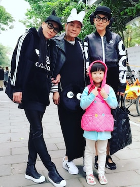 「benoit missolinのアイテム」を使った、Joyceさん（レディース・165cm）の冬コーディネート