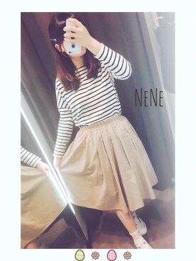 NeNeさん(レディース・164cm)の春コーディネート