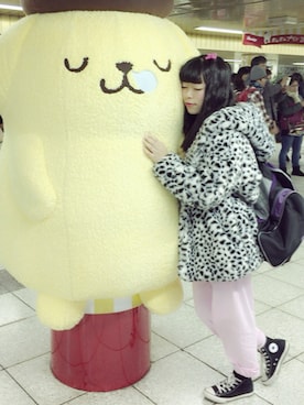 「BUBBLES（バブルス）のアイテム（その他アウター）」を使った、kさん（レディース・152cm）の春コーディネート