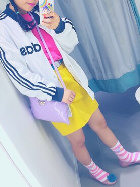 「Kawaii」｜「アイテム（ジャケット/アウター）」を使った、kさん（レディース・152cm）の秋コーディネート