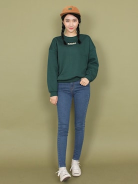 「スキニージーンズ」｜oldmickey_jpさん（レディース・168cm・10代）の春コーディネート