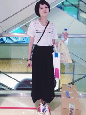 hungさん（レディース・164cm）の夏コーディネート