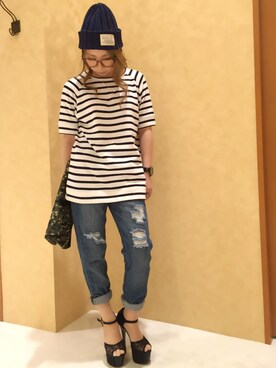 mikkoさん（レディース・149cm）の春コーディネート