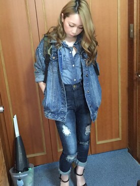 mikkoさん（レディース・149cm）の春コーディネート