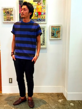 「coenスタッフスタイリング」｜「アイテム（腕時計）」を使った、まいけるさん（メンズ・181cm）の春コーディネート