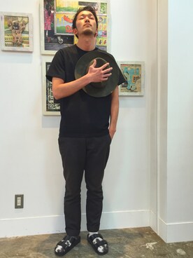 「coenスタッフスタイリング」｜「アイテム（レッグウェア）」を使った、まいけるさん（メンズ・181cm）の夏コーディネート