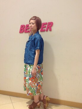まるやま、まさん（レディース・150cm）の夏コーディネート
