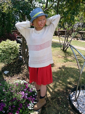 まるやま、まさん（レディース・150cm）の春コーディネート