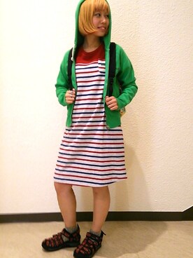 まるやま、まさん（レディース・150cm）の春コーディネート