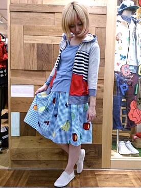 まるやま、まさん（レディース・150cm）の春コーディネート