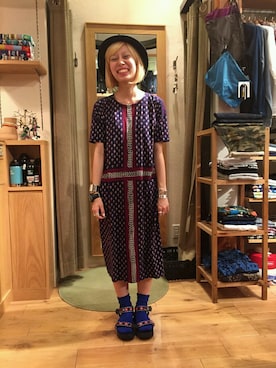「サンダルソックス」｜まるやま、まさん（レディース・150cm）の春コーディネート