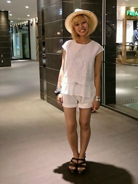 「厚底」｜まるやま、まさん（レディース・150cm）の春コーディネート