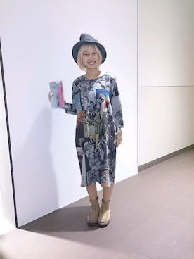 「横尾忠則」｜まるやま、まさん（レディース・150cm）の秋コーディネート