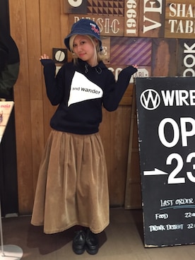 まるやま、まさんのコーディネート