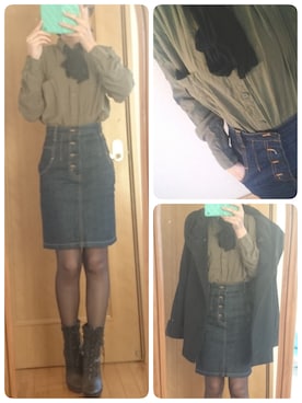 うまさんさん（レディース・155cm）の冬コーディネート