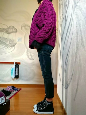 うまさんさん（レディース・155cm）の冬コーディネート