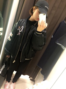 「mixxmixのアイテム（その他トップス）」を使った、rIhoさん（レディース・161cm）の冬コーディネート