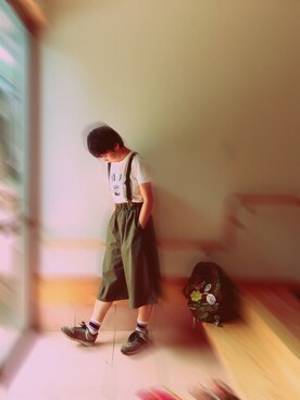「好きなもの」｜きょーか。さん（レディース・160cm）の夏コーディネート