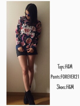 「スエット」｜保田ジュンさん（レディース・170cm）の春コーディネート