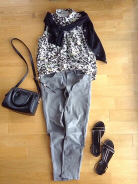 ハナマンさん（レディース・167cm）の夏コーディネート