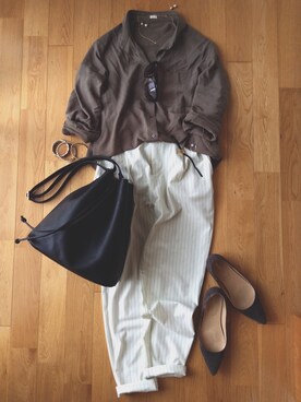 ハナマンさん（レディース・167cm）の春コーディネート