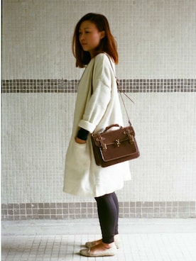 「MONKI（モンキ）のアイテム（その他アウター）」を使った、Kristy クリスティ   さん（レディース・163cm）の秋コーディネート